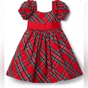 NWT! Janie and Jack Red Plaid Dress